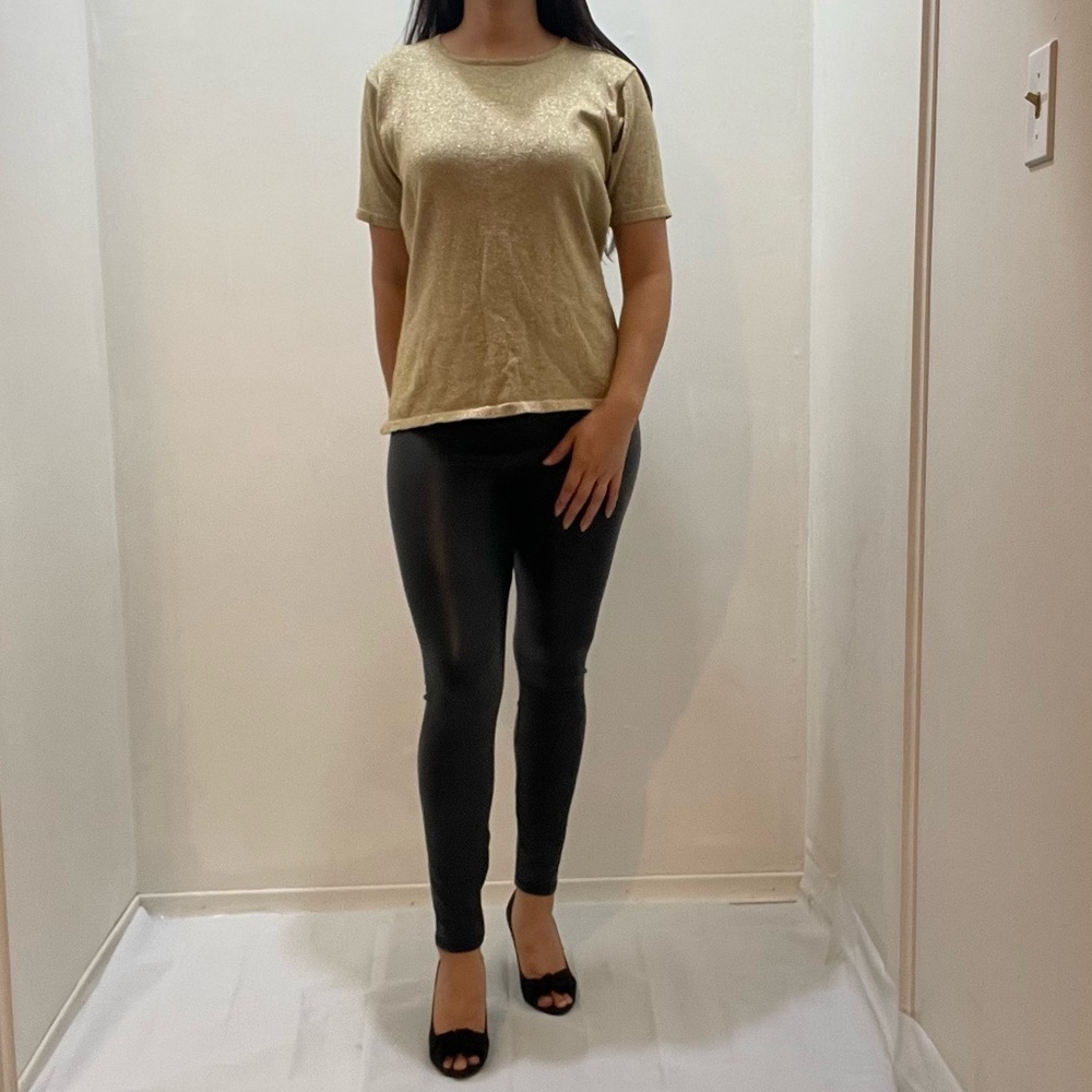 ✨ Vintage Gold Glittery Shirt - Easton’s House Brand ✨